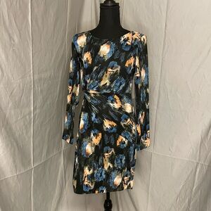 NWT NYDJ Artistic Long Sleeve Dress With Built In Shapewear